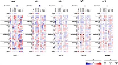 Polyreactivity of antibodies from different B-cell subpopulations is determined by distinct sequence patterns of variable region